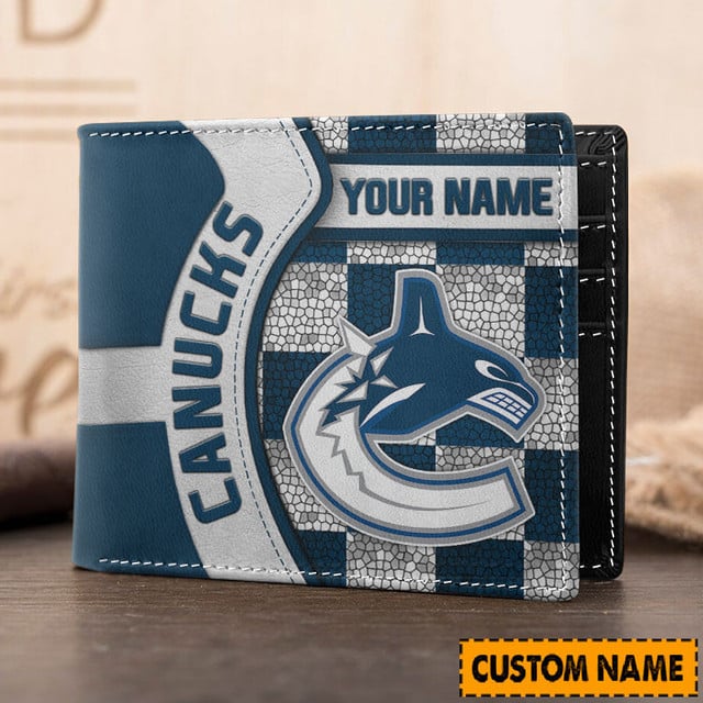 LIMITED EDITION - NEW CUSTOMIZED NHL19 VCC VANCOUVER CANUCKS 3D PRINTED WALLET