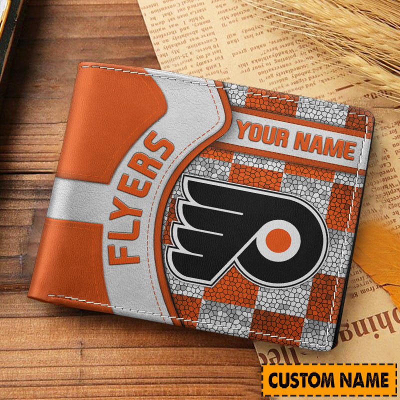 LIMITED EDITION - NEW CUSTOMIZED NHL27 PPF PHILADELPHIA FLYERS 3D PRINTED WALLET