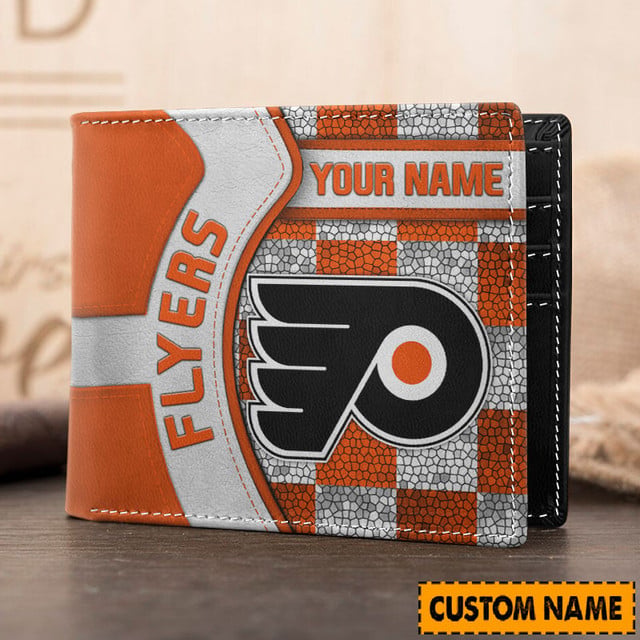 LIMITED EDITION - NEW CUSTOMIZED NHL27 PPF PHILADELPHIA FLYERS 3D PRINTED WALLET