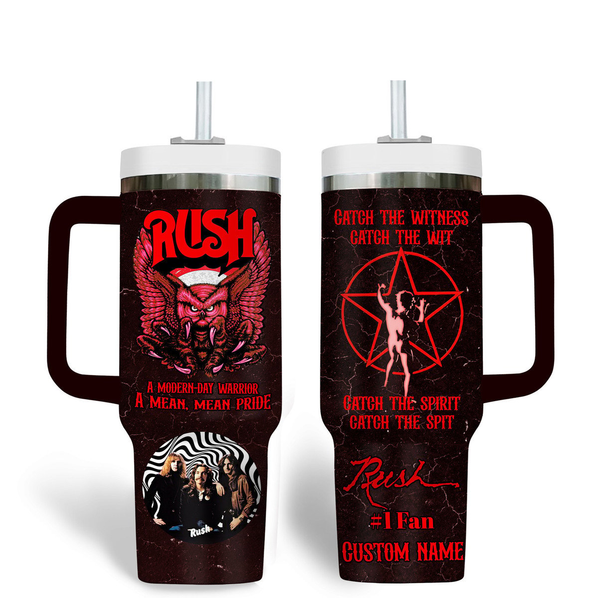 LIMITED EDITION - NEW CUSTOMIZED RUSH 40 OZ TUMBLER