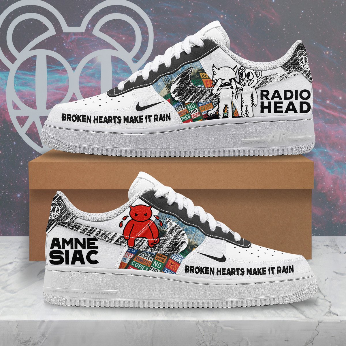 NEW PREMIUM RADIOHEAD SNEAKERS