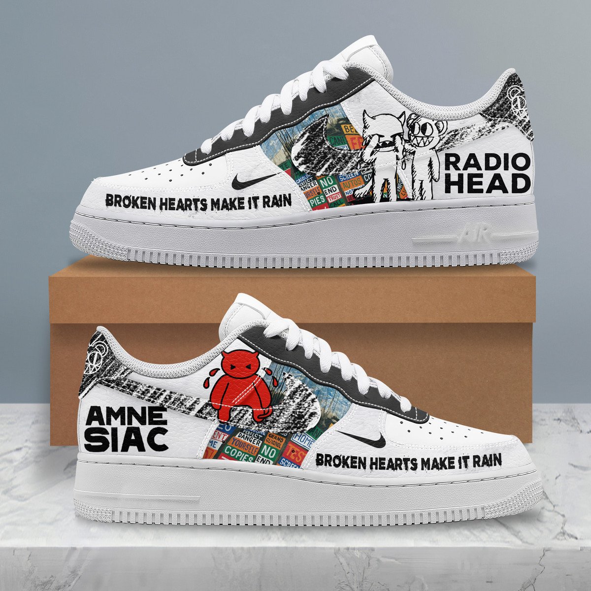 NEW PREMIUM RADIOHEAD SNEAKERS