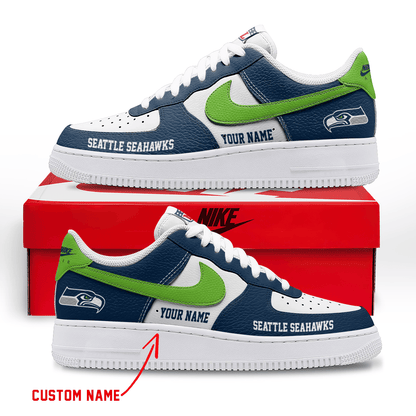 [SPECIAL OFFER] NEW CUSTOMIZED NFL06 SSH SEATTLE SEAHAWKS AF1 SNEAKERS