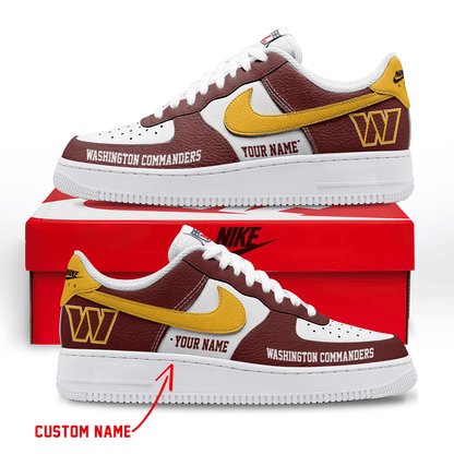 [SPECIAL OFFER] NEW CUSTOMIZED NFL12 WTC WASHINGTON COMMANDERS AF1 SNEAKERS