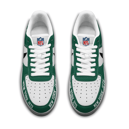 [SPECIAL OFFER] NEW CUSTOMIZED NFL25 NYJ NEW YORK JETS AF1 SNEAKERS
