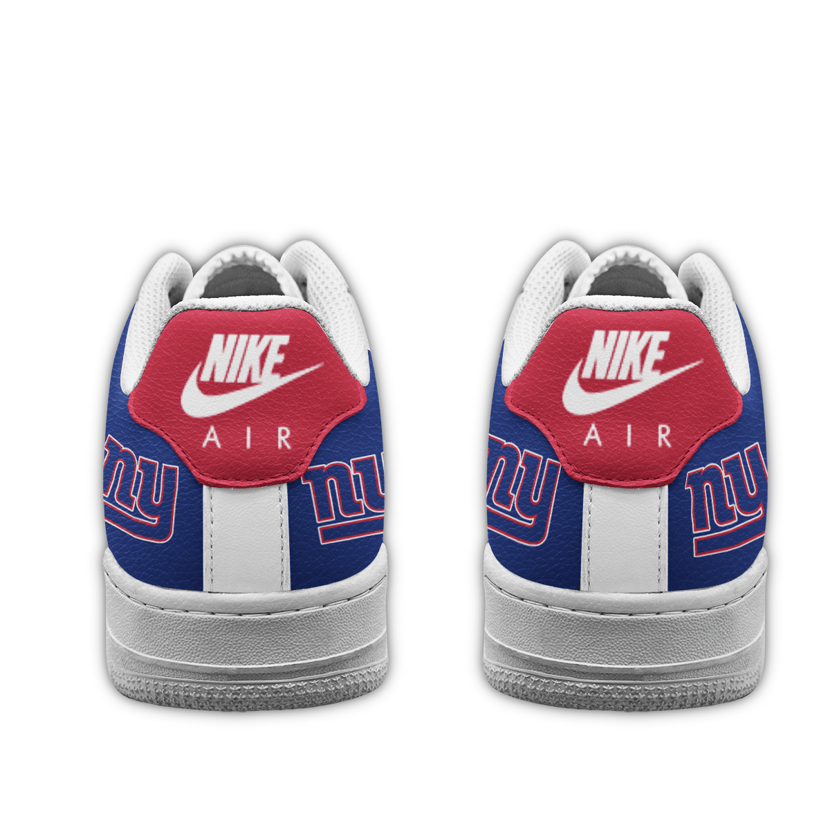 [SPECIAL OFFER] NEW CUSTOMIZED NFL32 NYG NEW YORK GIANTS AF1 SNEAKERS