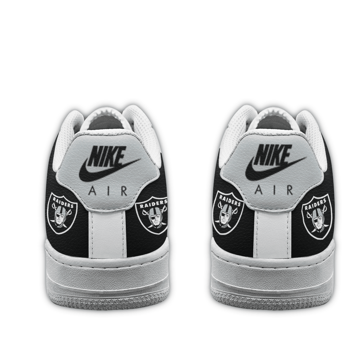 [SPECIAL OFFER] NEW CUSTOMIZED NFL07 LVR LAS VEGAS RAIDERS AF1 SNEAKERS