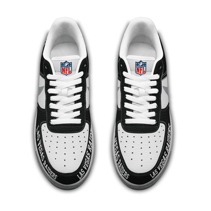 [SPECIAL OFFER] NEW CUSTOMIZED NFL07 LVR LAS VEGAS RAIDERS AF1 SNEAKERS