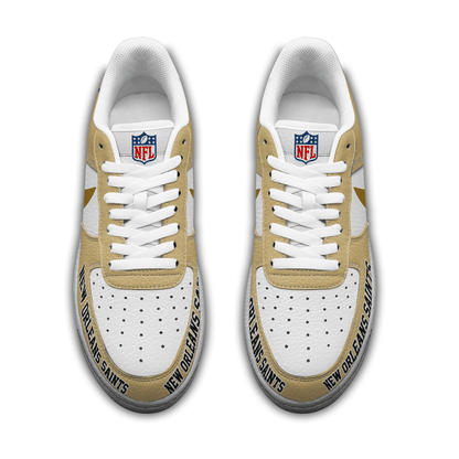 [SPECIAL OFFER] NEW CUSTOMIZED NFL24 NOS NEW ORLEANS SAINTS AF1 SNEAKERS