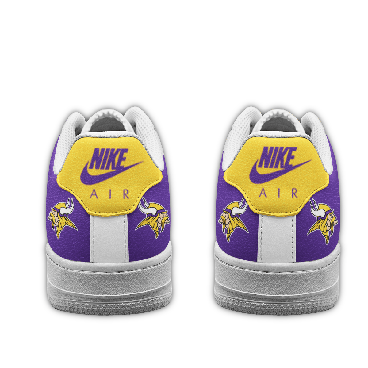 [SPECIAL OFFER] NEW CUSTOMIZED NFL05 MVK MINNESOTA VIKINGS AF1 SNEAKERS