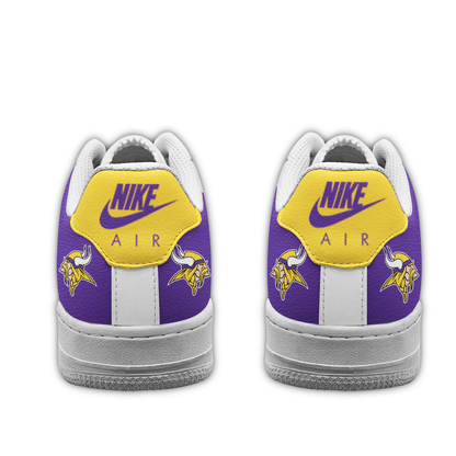 [SPECIAL OFFER] NEW CUSTOMIZED NFL05 MVK MINNESOTA VIKINGS AF1 SNEAKERS