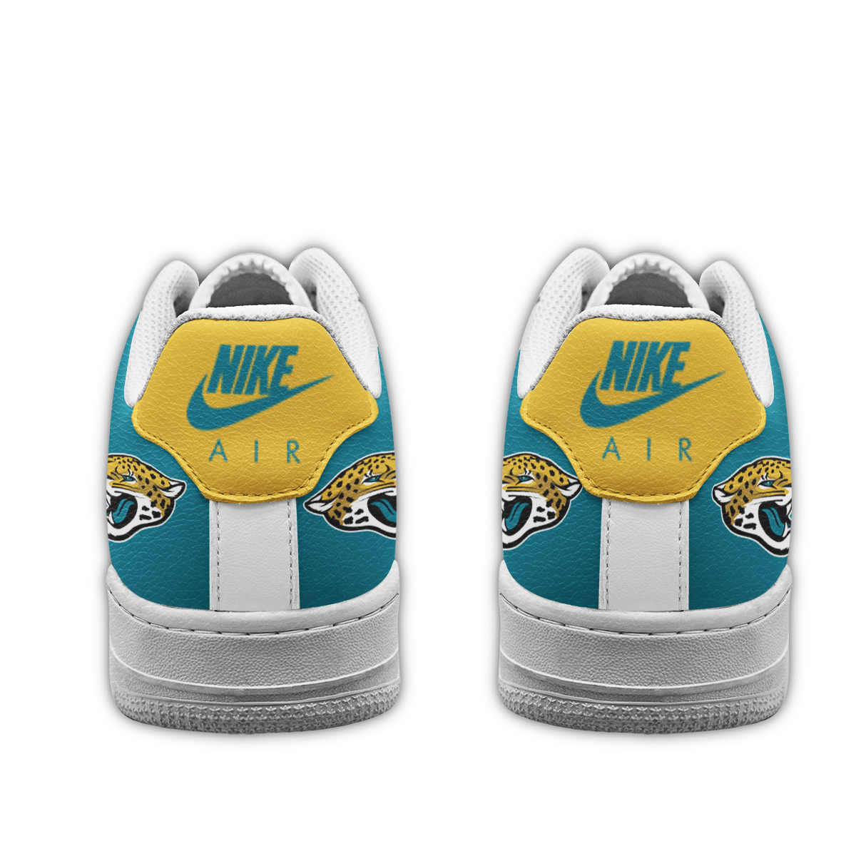 [SPECIAL OFFER] NEW CUSTOMIZED NFL30 JSJ JACKSONVILLE JAGUARS AF1 SNEAKERS