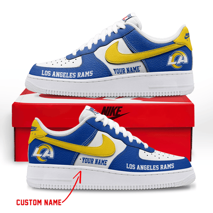 [SPECIAL OFFER] NEW CUSTOMIZED NFL22 LAR LOS ANGELES RAMS AF1 SNEAKERS