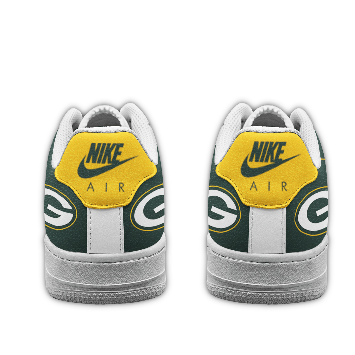 [SPECIAL OFFER] NEW CUSTOMIZED NFL08 GBP GREEN BAY PACKERS AF1 SNEAKERS