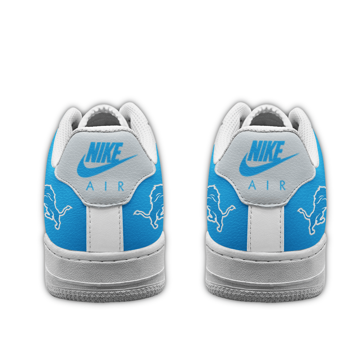 [SPECIAL OFFER] NEW CUSTOMIZED NFL04 DTL DETROIT LIONS AF1 SNEAKERS