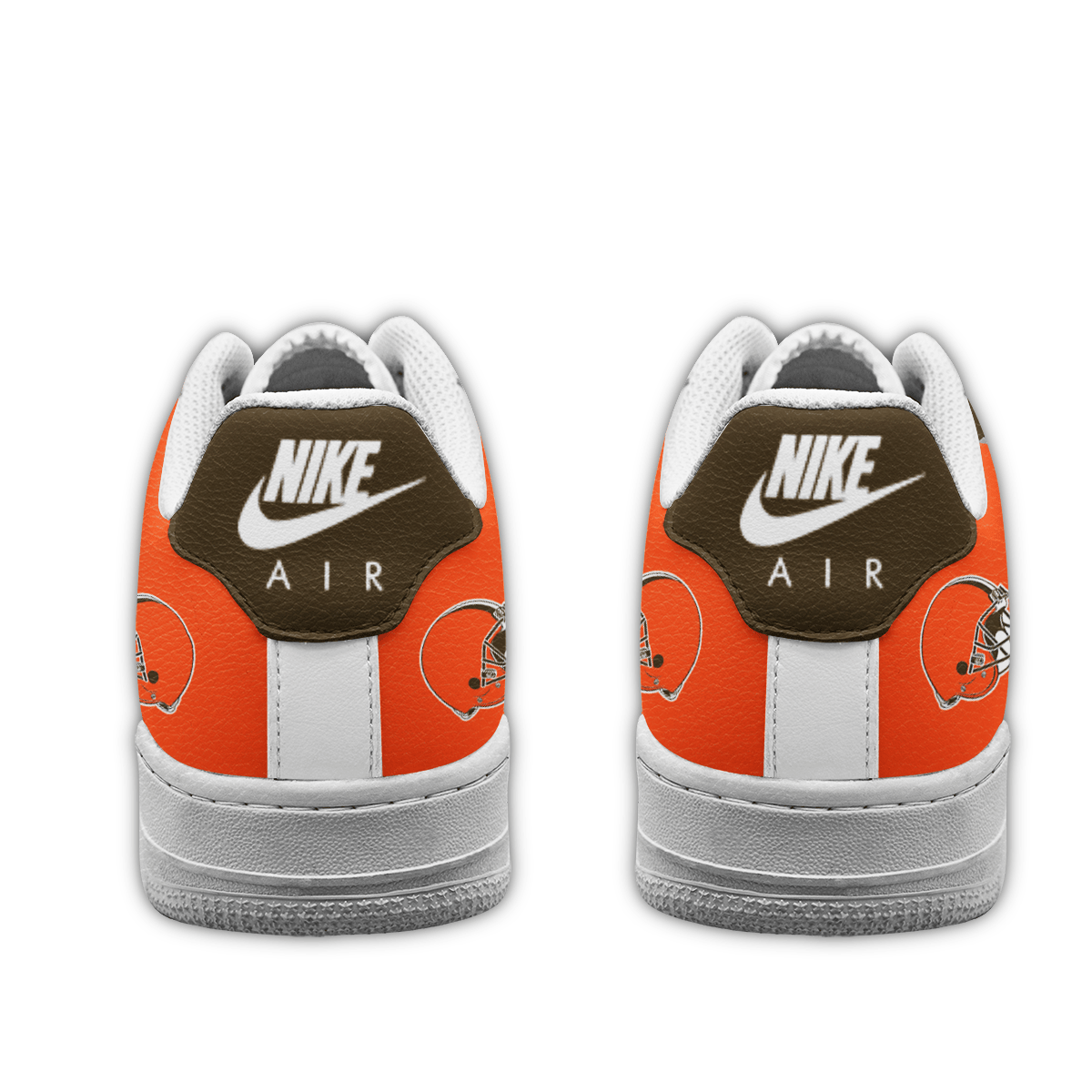 [SPECIAL OFFER] NEW CUSTOMIZED NFL29 CLB CLEVELAND BROWNS AF1 SNEAKERS