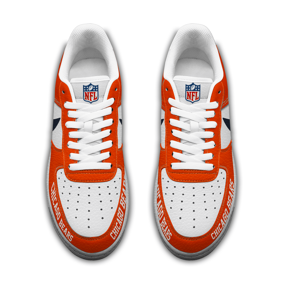 [SPECIAL OFFER] NEW CUSTOMIZED NFL26 CCB CHICAGO BEARS AF1 SNEAKERS