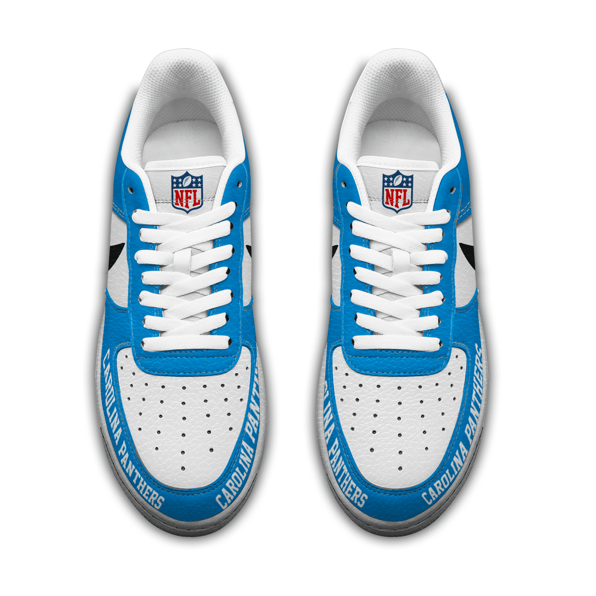 [SPECIAL OFFER] NEW CUSTOMIZED NFL23 CLP CAROLINA PANTHERS AF1 SNEAKERS
