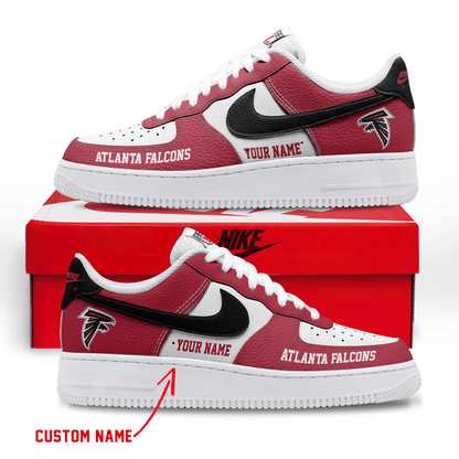 [SPECIAL OFFER] NEW CUSTOMIZED NFL18 ATF ATLANTA FALCONS AF1 SNEAKERS