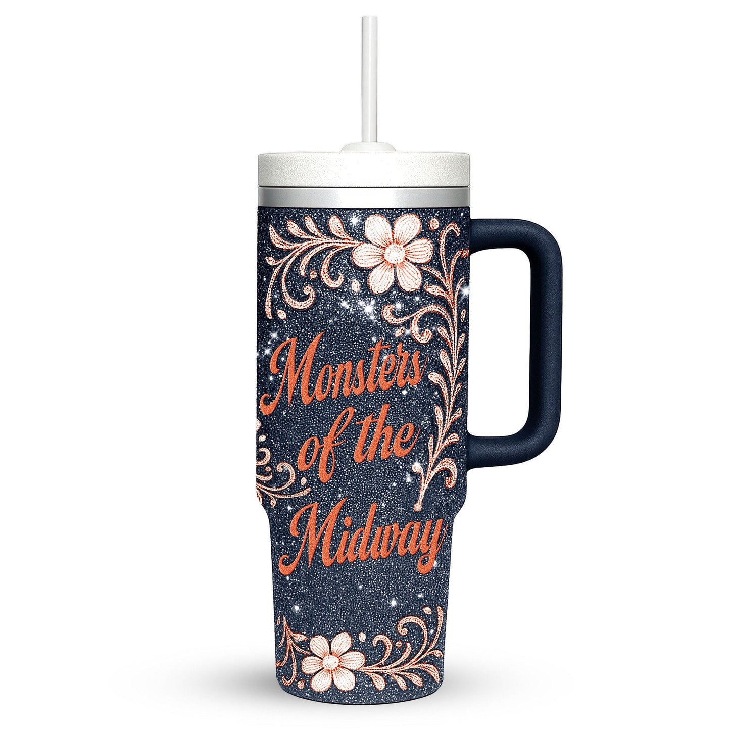 LIMITED EDITION - NEW CUSTOMIZED NFL26 CCB CHICAGO BEARS 40 OZ TUMBLER