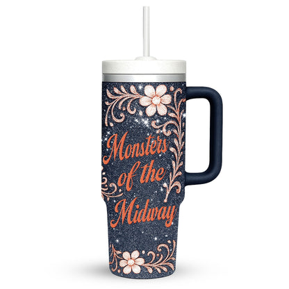 LIMITED EDITION - NEW CUSTOMIZED NFL26 CCB CHICAGO BEARS 40 OZ TUMBLER