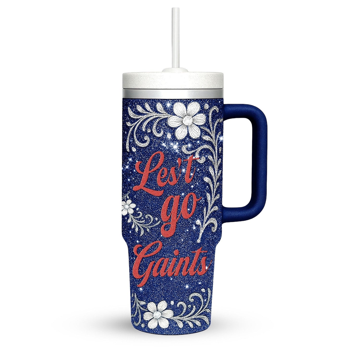 LIMITED EDITION - NEW CUSTOMIZED NFL32 NYG NEW YORK GIANTS 40 OZ TUMBLER