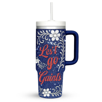 LIMITED EDITION - NEW CUSTOMIZED NFL32 NYG NEW YORK GIANTS 40 OZ TUMBLER