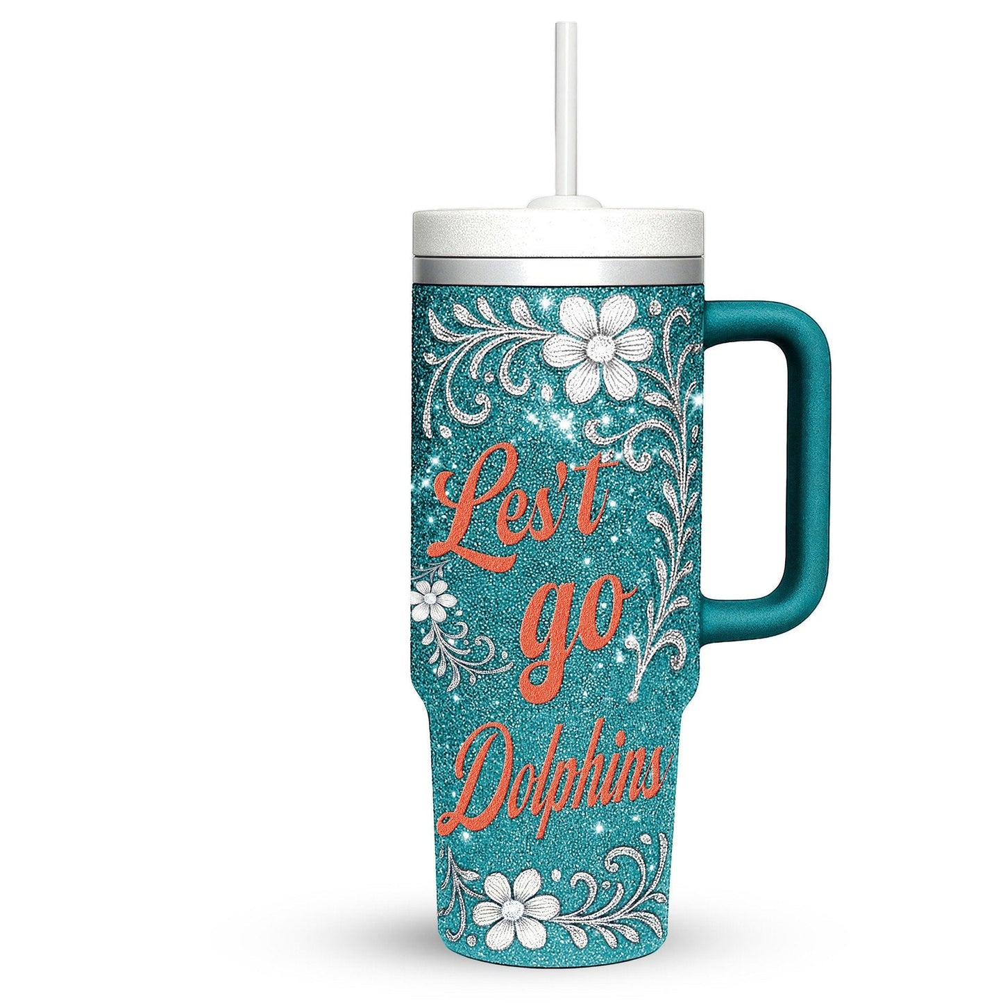 LIMITED EDITION - NEW CUSTOMIZED NFL19 MDP MIAMI DOLPHINS 40 OZ TUMBLER