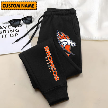 LIMITED EDITION - NEW PERSONALIZED NFL13 DVB DENVER BRONCOS JOGGERS