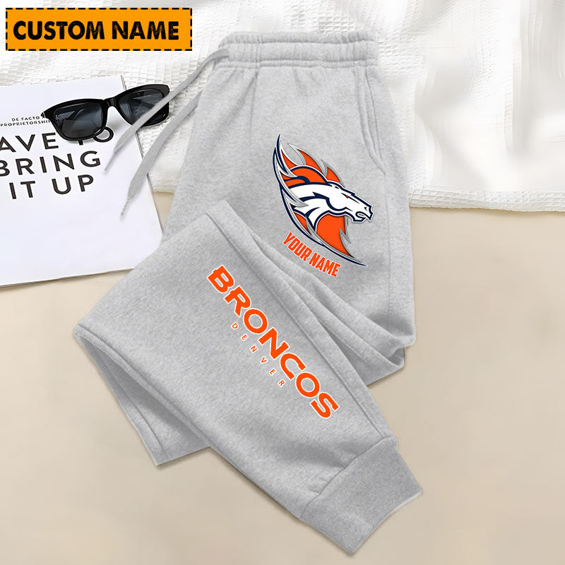 LIMITED EDITION - NEW PERSONALIZED NFL13 DVB DENVER BRONCOS JOGGERS