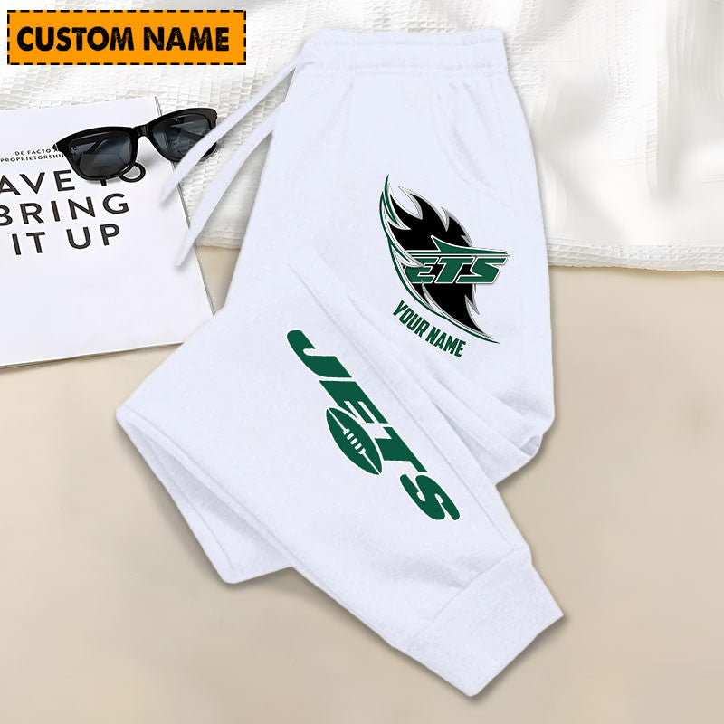 LIMITED EDITION - NEW PERSONALIZED NFL25 NYJ NEW YORK JETS JOGGERS