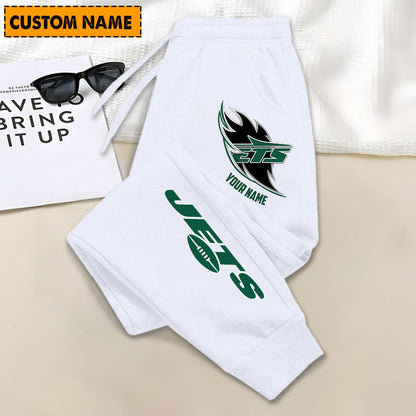 LIMITED EDITION - NEW PERSONALIZED NFL25 NYJ NEW YORK JETS JOGGERS