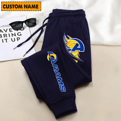 LIMITED EDITION - NEW PERSONALIZED NFL22 LAR LOS ANGELES RAMS JOGGERS