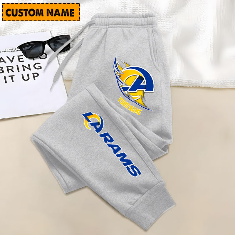 LIMITED EDITION - NEW PERSONALIZED NFL22 LAR LOS ANGELES RAMS JOGGERS