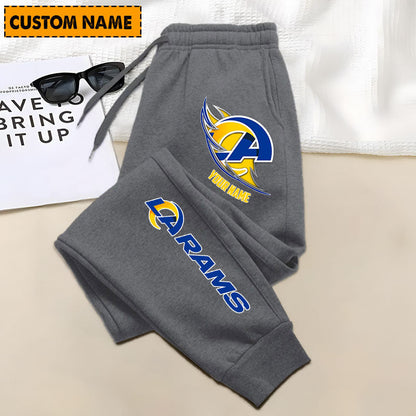 LIMITED EDITION - NEW PERSONALIZED NFL22 LAR LOS ANGELES RAMS JOGGERS