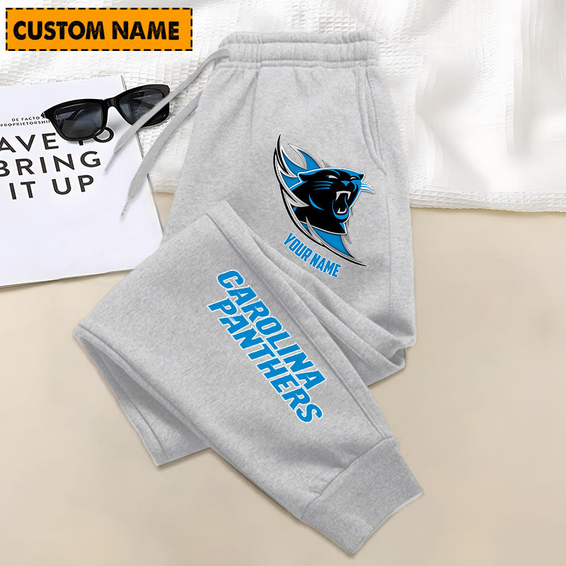 LIMITED EDITION - NEW PERSONALIZED NFL23 CLP CAROLINA PANTHERS JOGGERS