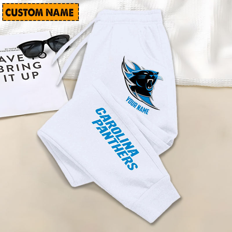 LIMITED EDITION - NEW PERSONALIZED NFL23 CLP CAROLINA PANTHERS JOGGERS