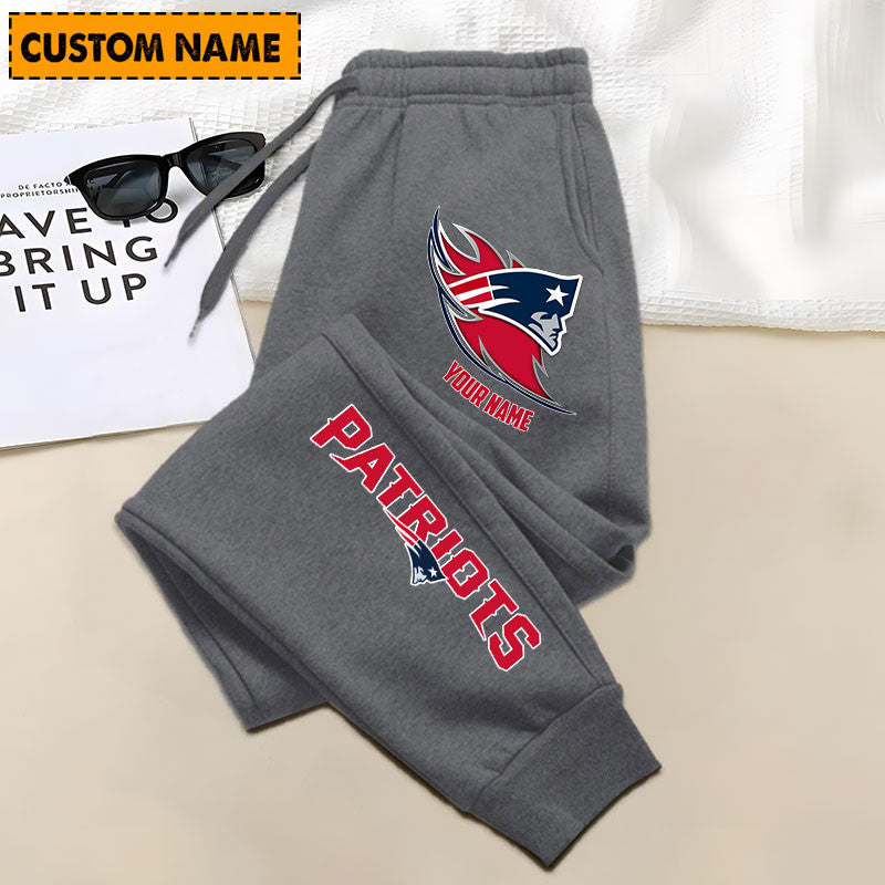 LIMITED EDITION - NEW PERSONALIZED NFL27 NEP NEW ENGLAND PATRIOTS JOGGERS