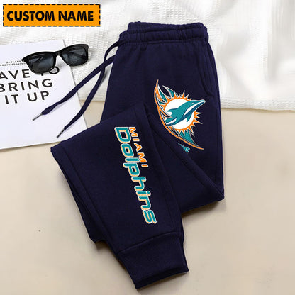 LIMITED EDITION - NEW PERSONALIZED NFL19 MDP MIAMI DOLPHINS JOGGERS