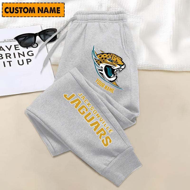 LIMITED EDITION - NEW PERSONALIZED NFL30 JSJ JACKSONVILLE JAGUARS JOGGERS