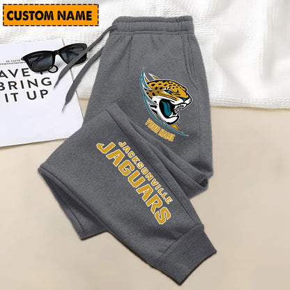 LIMITED EDITION - NEW PERSONALIZED NFL30 JSJ JACKSONVILLE JAGUARS JOGGERS