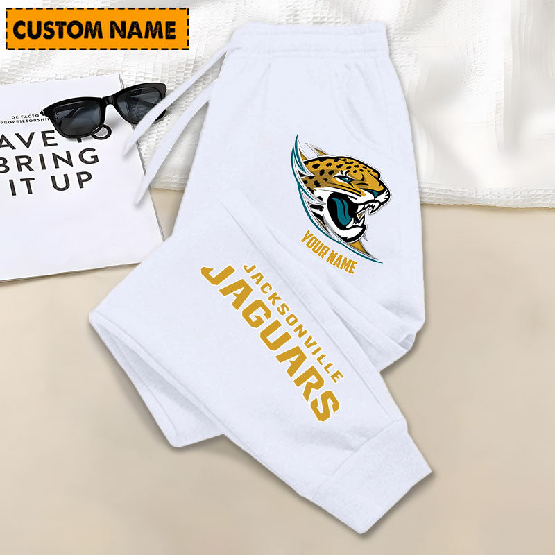 LIMITED EDITION - NEW PERSONALIZED NFL30 JSJ JACKSONVILLE JAGUARS JOGGERS