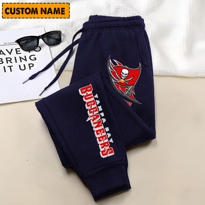 LIMITED EDITION - NEW PERSONALIZED NFL10 TBB TAMPA BAY BUCCANEERSJOGGERS