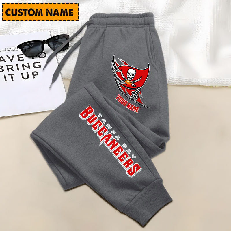 LIMITED EDITION - NEW PERSONALIZED NFL10 TBB TAMPA BAY BUCCANEERSJOGGERS
