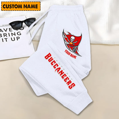 LIMITED EDITION - NEW PERSONALIZED NFL10 TBB TAMPA BAY BUCCANEERSJOGGERS