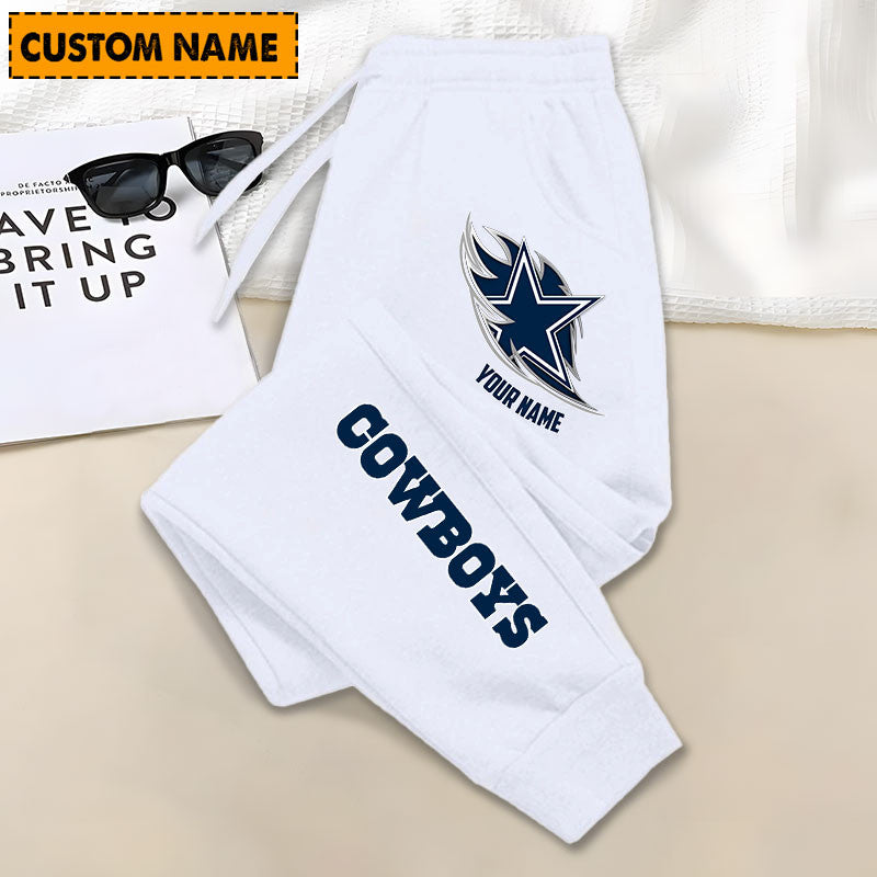 LIMITED EDITION - NEW PERSONALIZED NFL21 DCB DALLAS COWBOYS JOGGERS