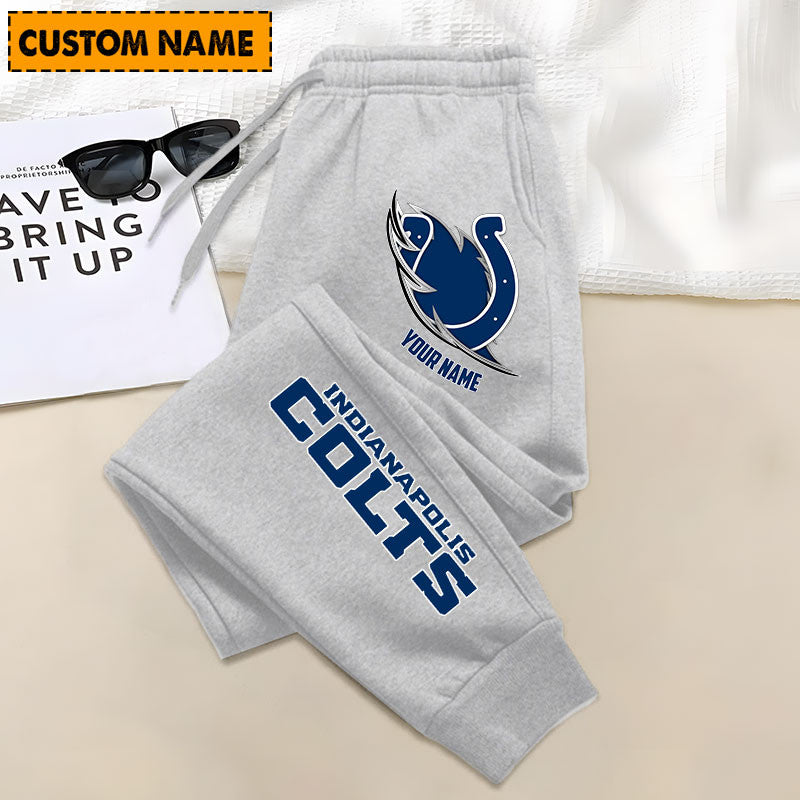 LIMITED EDITION - NEW PERSONALIZED NFL17 IDC INDIANAPOLIS COLTS JOGGERS