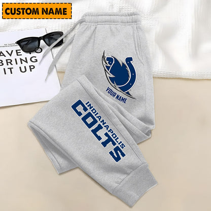 LIMITED EDITION - NEW PERSONALIZED NFL17 IDC INDIANAPOLIS COLTS JOGGERS