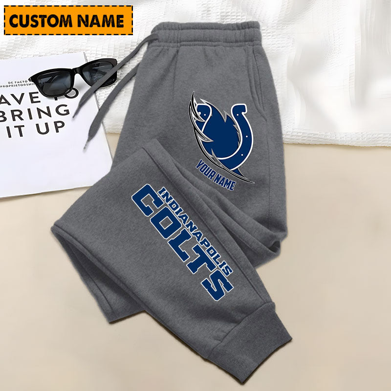 LIMITED EDITION - NEW PERSONALIZED NFL17 IDC INDIANAPOLIS COLTS JOGGERS
