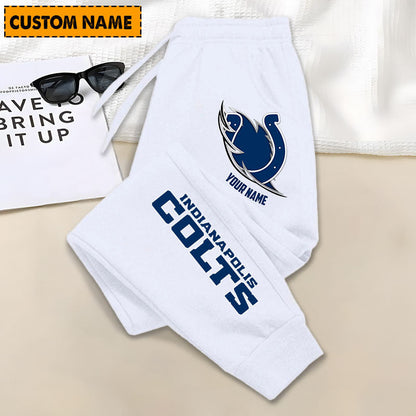 LIMITED EDITION - NEW PERSONALIZED NFL17 IDC INDIANAPOLIS COLTS JOGGERS